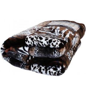 Animal Single Mink Blanket