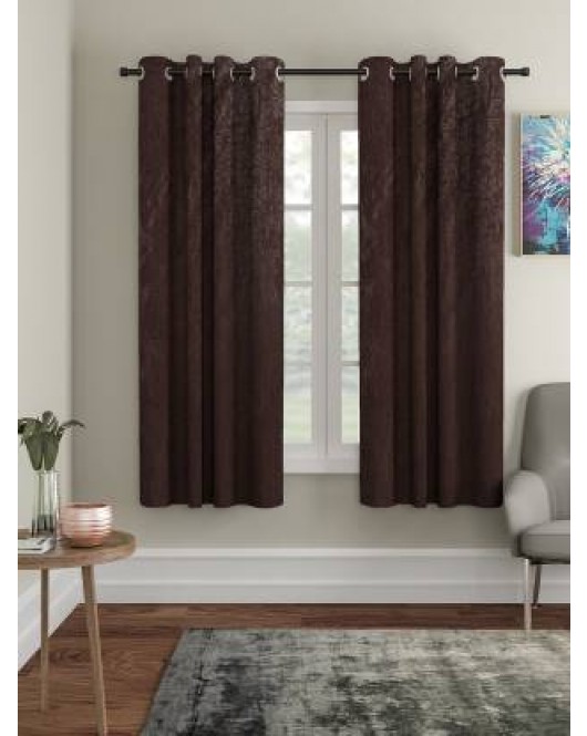 Brown Window Curtain Pack Brown Window Curtain Pack