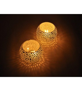 Glass Tealight Candle Holders Pack
