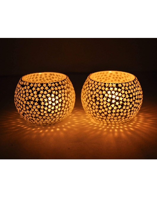 Glass Tealight Candle Holders Pack Glass Tealight Candle Holders Pack