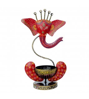 Lord Ganesha Candle Holder