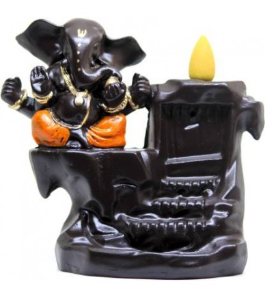 Lord Ganesha With Incense Cones