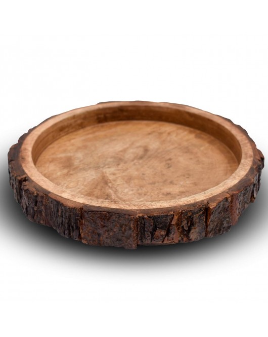 Mango Wooden Round Trays Mango Wooden Round Trays