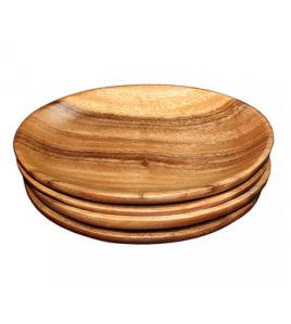 Oval Wooden Plate