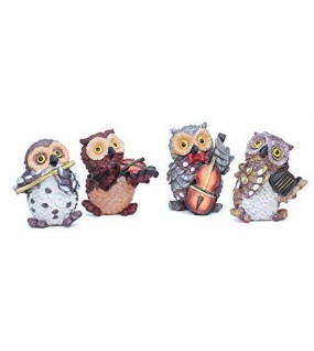 Owls Showpiece Set