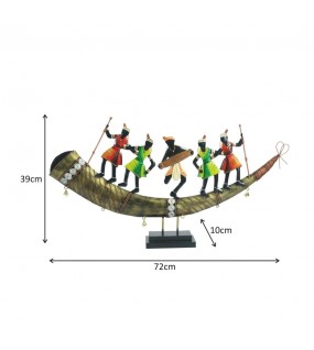 Paradise Iron Showpiece Figurine