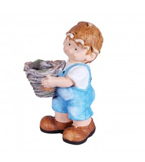 Plastic Boy With Pot