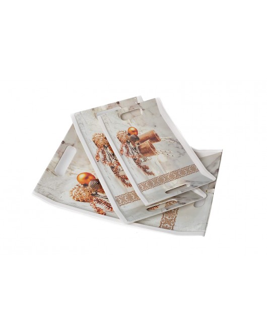 Printed Tray Set Printed Tray Set