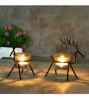 Reindeer Tealight Holder Pack
