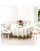 Rose Round Tablecloth Rose Round Tablecloth