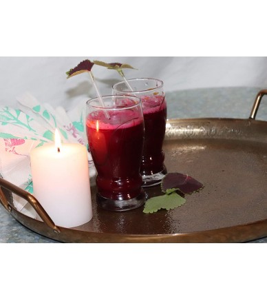 Round Decorative Serving Tray