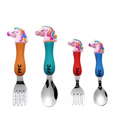Steel Kids Cutlery Set