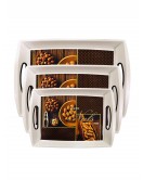 Tray Set With Rectangular Shape Tray Set With Rectangular Shape