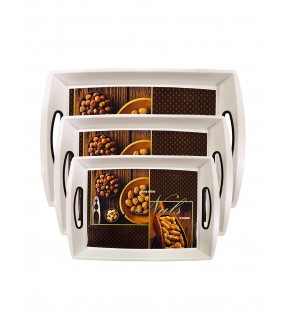 Tray Set With Rectangular Shape