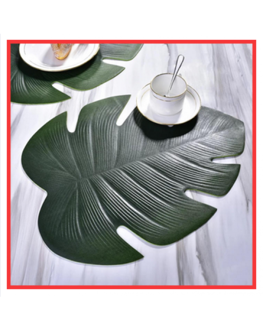 Tropical Leaf Table Mat Tropical Leaf Table Mat