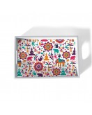 White Border Tray White Border Tray