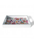 White Border Tray White Border Tray