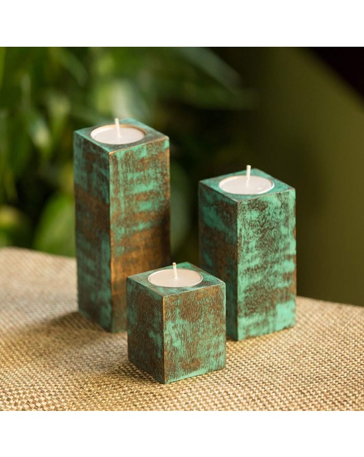 Wood Tealight Candle Holder Wood Tealight Candle Holder