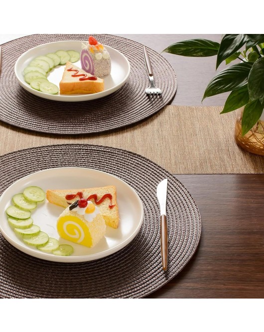 Brown Wipeable Table Mat Brown Wipeable Table Mat