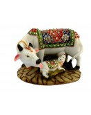 Cow And Calf Handcrafted Showpiece Cow And Calf Handcrafted Showpiece