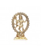 Gold Plated Dancing Shiva Showpiece Gold Plated Dancing Shiva Showpiece