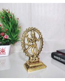 Gold Plated Dancing Shiva Showpiece Gold Plated Dancing Shiva Showpiece