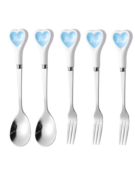 Heart Shape Espresso Spoons And Forks Heart Shape Espresso Spoons And Forks