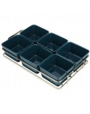 Multi Grids Food Dessert Storage Tray