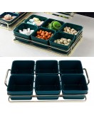 Multi Grids Food Dessert Storage Tray