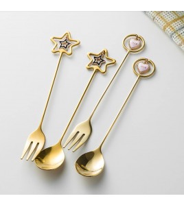 Pendant Decoration Dessert Spoon Fork