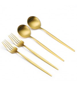 Stainless Steel Spoon And Yogurt Mixing Fork