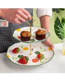 Tea Pastry Fruit Serving Tray Tea Pastry Fruit Serving Tray